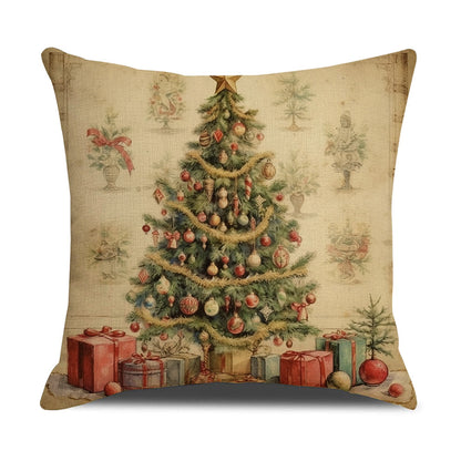 Pillow Cover Christmas Tree Decoration Sofa Cushion Home Furnishings