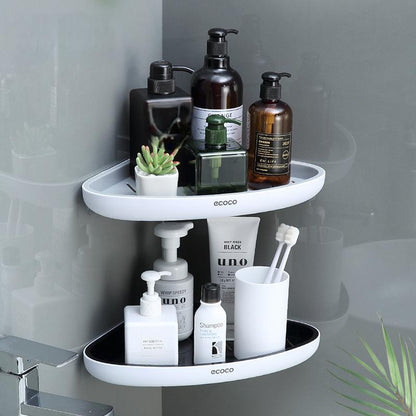 Bathroom storage rack, wall mounted toilet storage, non-perforated washbasin, wall mounted rack