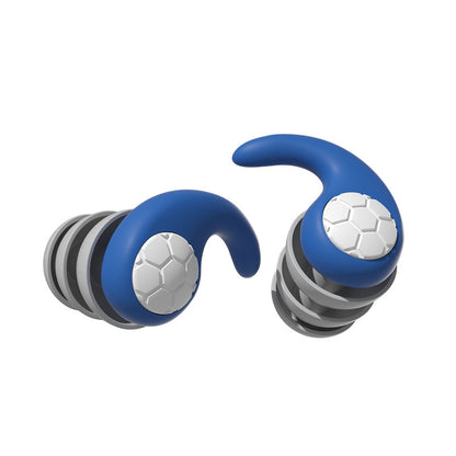 soundproof and noise reducing earplugs silicone waterproof swimming dormitory noise filter hearing protection