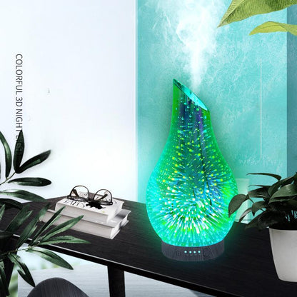 Aromatherapy Machine Humidifier 3D Ultrasonic Essential Oil Diffuser