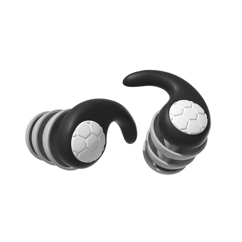 soundproof and noise reducing earplugs silicone waterproof swimming dormitory noise filter hearing protection