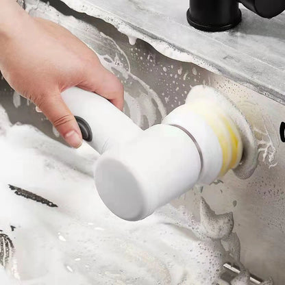 5-in-1 Electric Kitchen Cleaning Tool & Bathtub Wash Brush