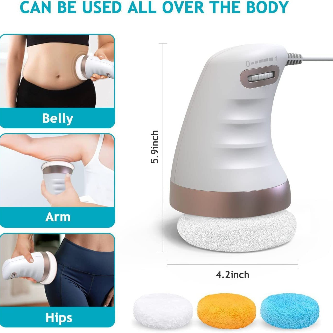 High Frequency Body Sculpting Massage Multi-Function Slimming Device Vibration Anti-Cellulite Fat Burner Machine