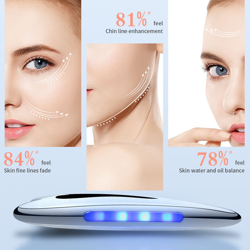 Microcurrent Face Lift Machine USB Charge Electric Guasha Massage Scraping Galvanic Beauty Skin Lifting Facial Body Massager